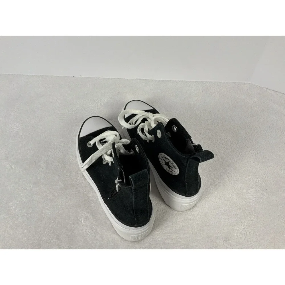 Converse Chuck Taylor All Star Lugged Lift Shoes High Top Zip Youth Sz 1